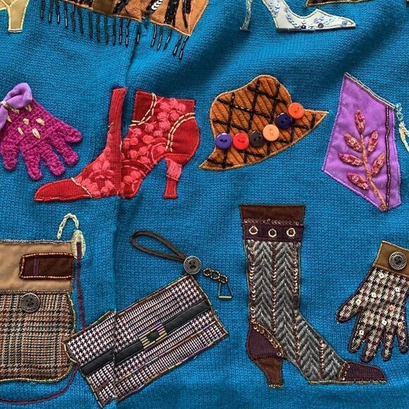 Vintage Design Options by Philip & Jane Gordon Medium with faux fur neck/sleeves - Picture 15 of 16